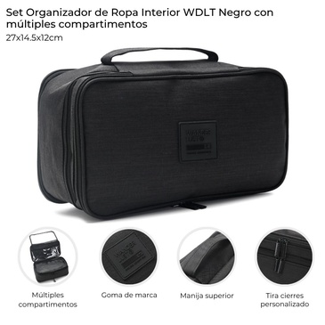 Venta por Mayor y Catalogo Organizador Neceser Con Multiples Compartimentos Wanderlust