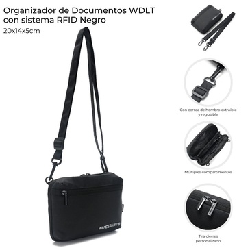 Venta por Mayor y Catalogo Organizador De Documentos Con Sistema RFID Wanderlust