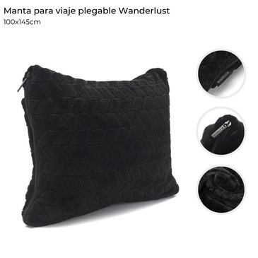 Manta Para Viaje Plegable Wanderlust