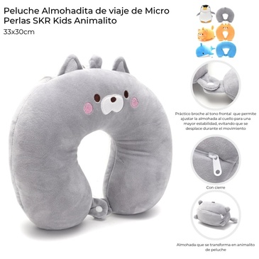 Venta por Mayor y Catalogo Almohada De Viaje Peluche Skora