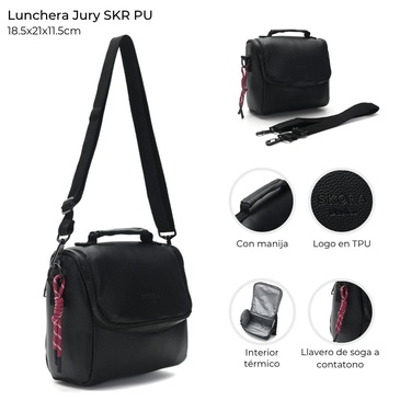 Lunchera Jury Ecocuero Skora