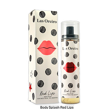 Body Splash Red Lips 100ml Las Oreiro