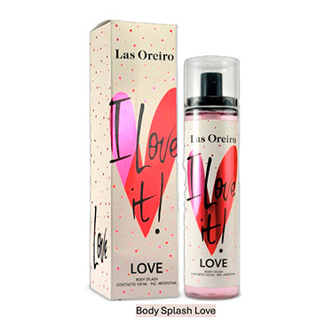 Venta por Mayor y Catalogo Body Splash Love 100ml Las Oreiro