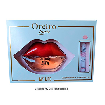 Venta por Mayor y Catalogo Estuche EDP My Life 100ml + Balsamo Labial  Las Oreiro