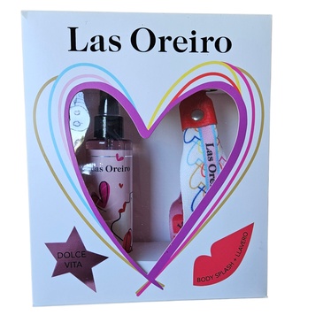 Venta por Mayor y Catalogo Pack Dolce Vita Body Splash + Llavero  Las Oreiro
