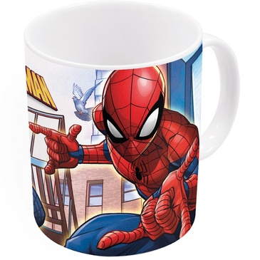 Taza Ceramica Marvel Spiderman Streets 325ML - Disney
