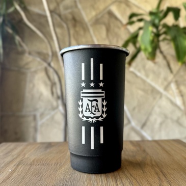Vaso Fernetero Afa Negro 1000ML - Tribu Matera