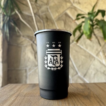Vaso Fernetero Afa Negro 1000ML - Tribu Matera